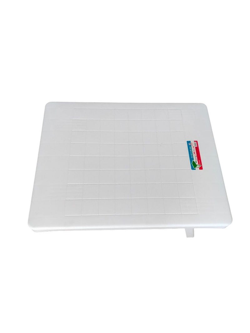 خورشيد للبلاستيك ترابيزة بلاستيكية رحلات قابلة للطي من خورشيد بلاست للبلاستيك - أبيض - Image 2